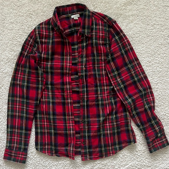 L.L. BEAN Women’s Scotch Plaid Flannel Shirt Relaxed Size XXS - Picture 2 of 13